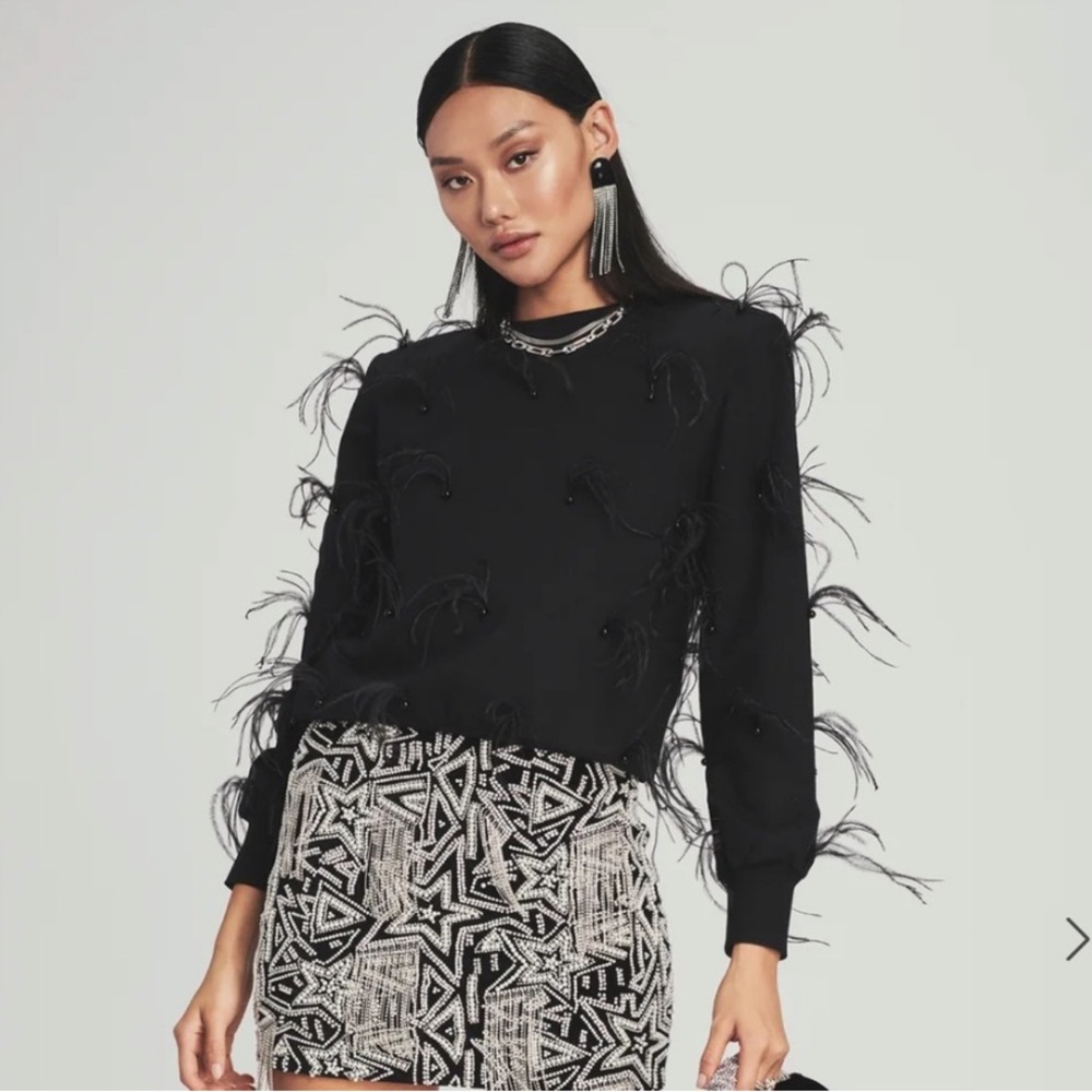 Retrofete Feather sweatshirt size Medium